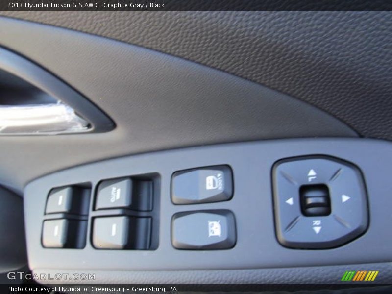 Graphite Gray / Black 2013 Hyundai Tucson GLS AWD