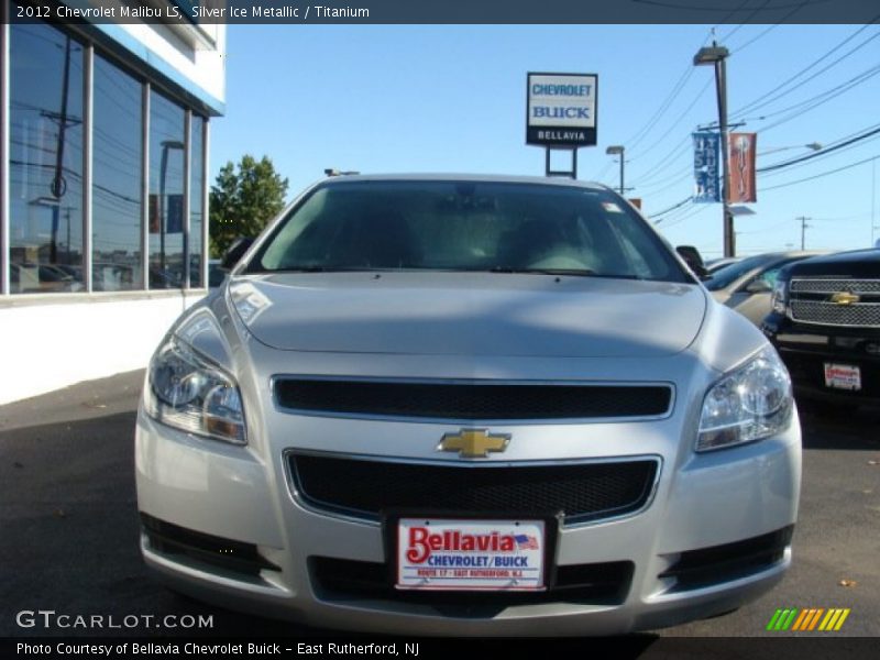 Silver Ice Metallic / Titanium 2012 Chevrolet Malibu LS
