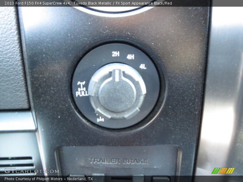 Tuxedo Black Metallic / FX Sport Appearance Black/Red 2013 Ford F150 FX4 SuperCrew 4x4