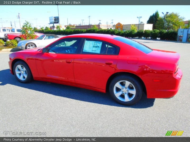 Redline 3 Coat Pearl / Black 2013 Dodge Charger SXT