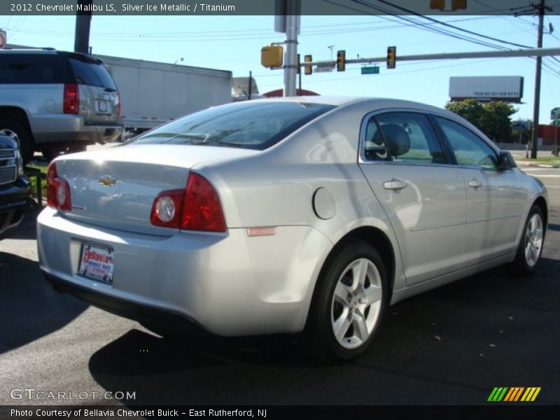 Silver Ice Metallic / Titanium 2012 Chevrolet Malibu LS