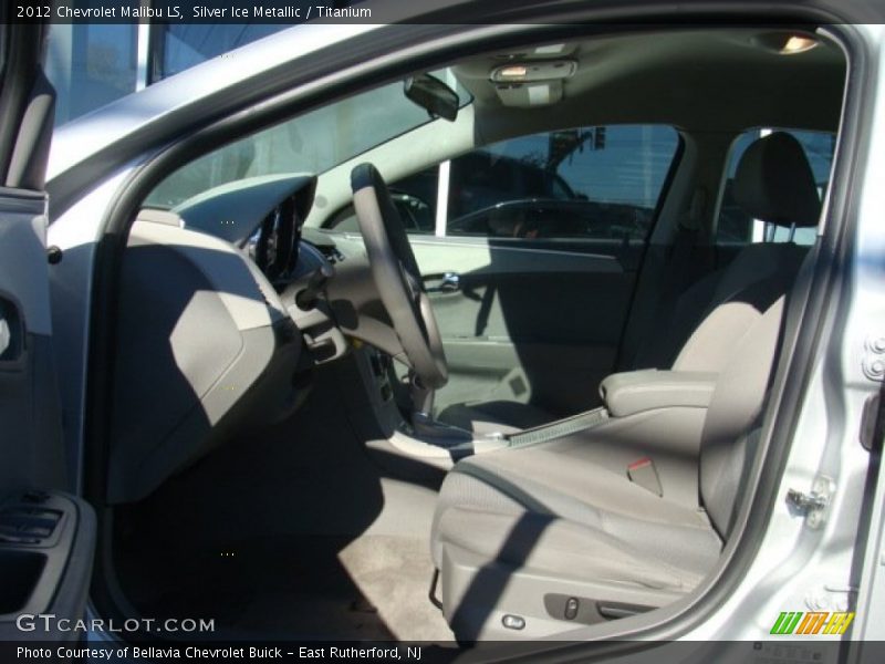 Silver Ice Metallic / Titanium 2012 Chevrolet Malibu LS