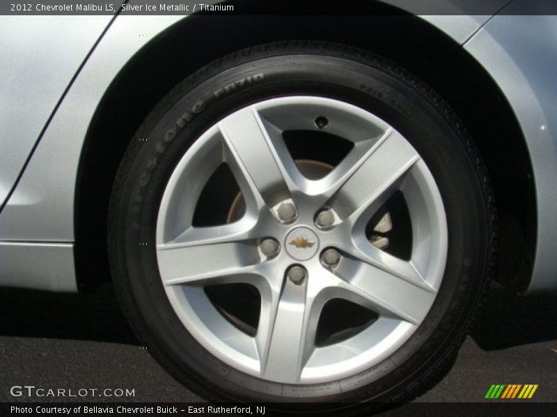 Silver Ice Metallic / Titanium 2012 Chevrolet Malibu LS