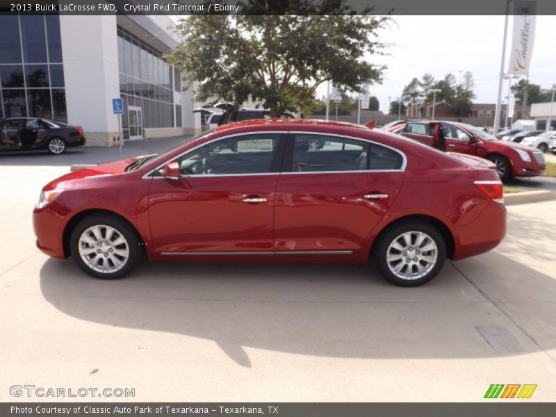 Crystal Red Tintcoat / Ebony 2013 Buick LaCrosse FWD