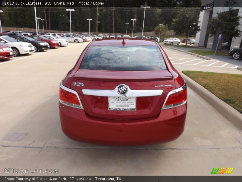 Crystal Red Tintcoat / Ebony 2013 Buick LaCrosse FWD