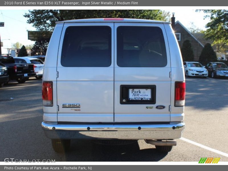 Ingot Silver Metallic / Medium Flint 2010 Ford E Series Van E350 XLT Passenger
