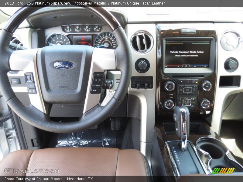 Dashboard of 2013 F150 Platinum SuperCrew