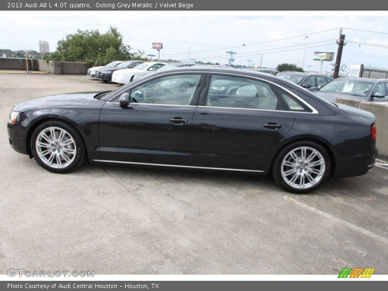  2013 A8 L 4.0T quattro Oolong Grey Metallic