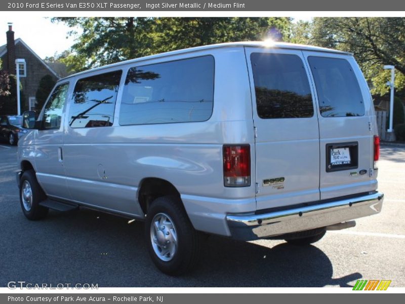 Ingot Silver Metallic / Medium Flint 2010 Ford E Series Van E350 XLT Passenger