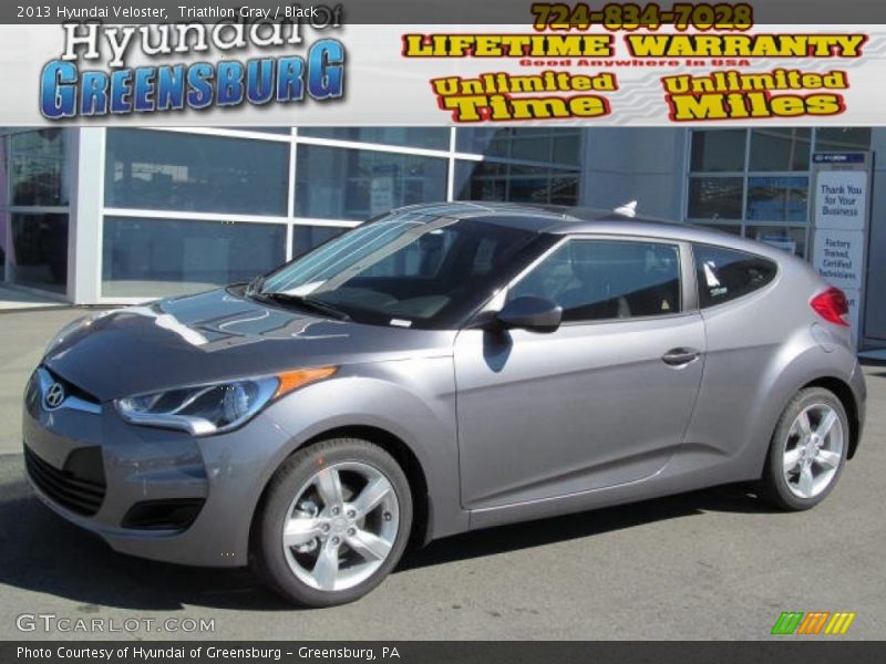 Triathlon Gray / Black 2013 Hyundai Veloster