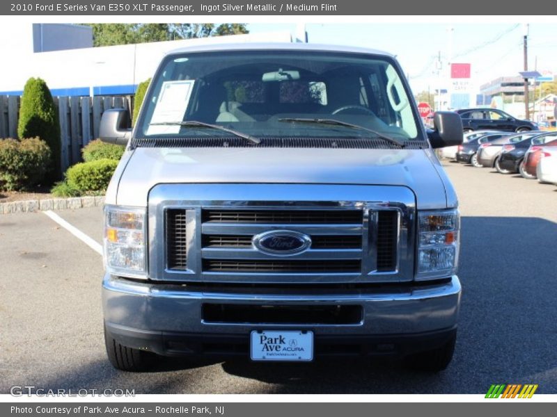 Ingot Silver Metallic / Medium Flint 2010 Ford E Series Van E350 XLT Passenger