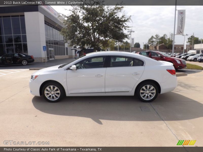 Summit White / Cashmere 2013 Buick LaCrosse FWD