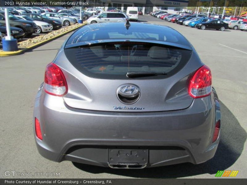 Triathlon Gray / Black 2013 Hyundai Veloster