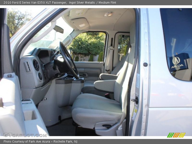 Ingot Silver Metallic / Medium Flint 2010 Ford E Series Van E350 XLT Passenger