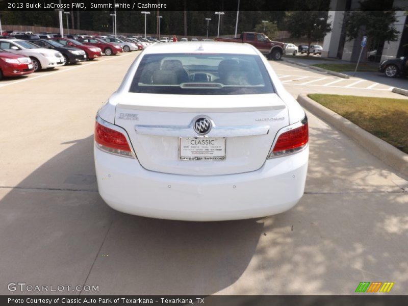 Summit White / Cashmere 2013 Buick LaCrosse FWD