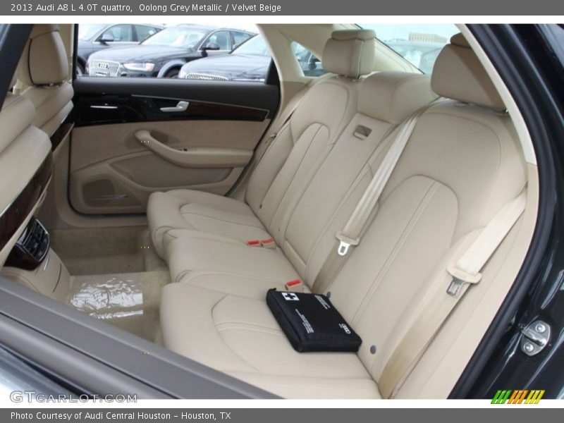 Rear Seat of 2013 A8 L 4.0T quattro