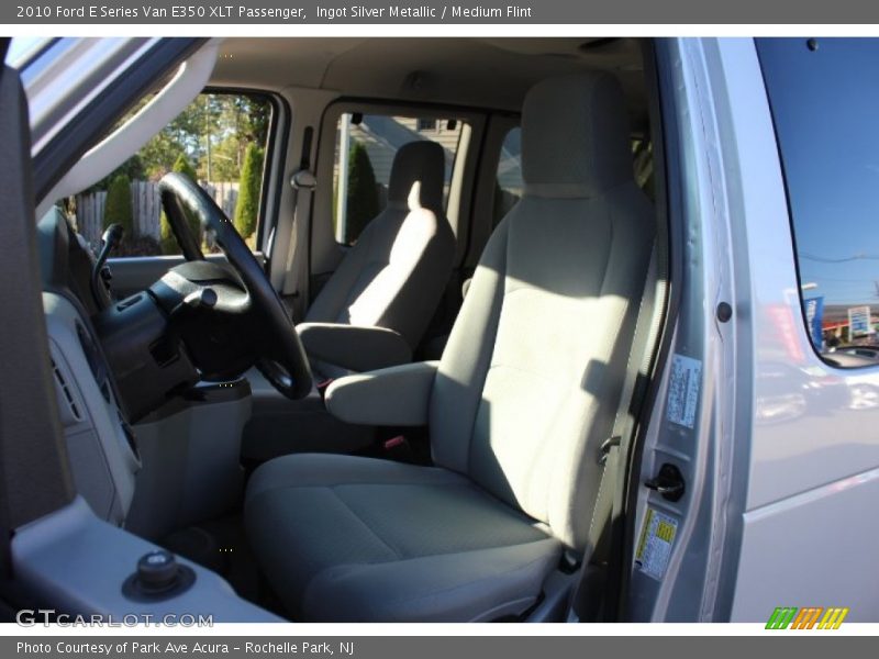 Ingot Silver Metallic / Medium Flint 2010 Ford E Series Van E350 XLT Passenger