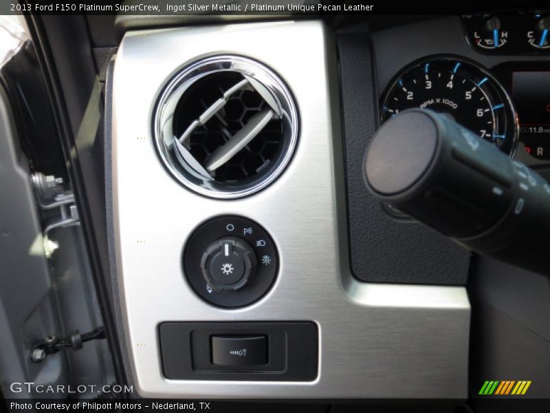 Controls of 2013 F150 Platinum SuperCrew