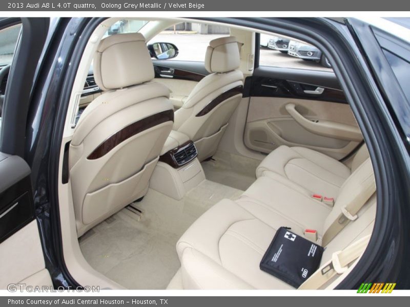 Rear Seat of 2013 A8 L 4.0T quattro