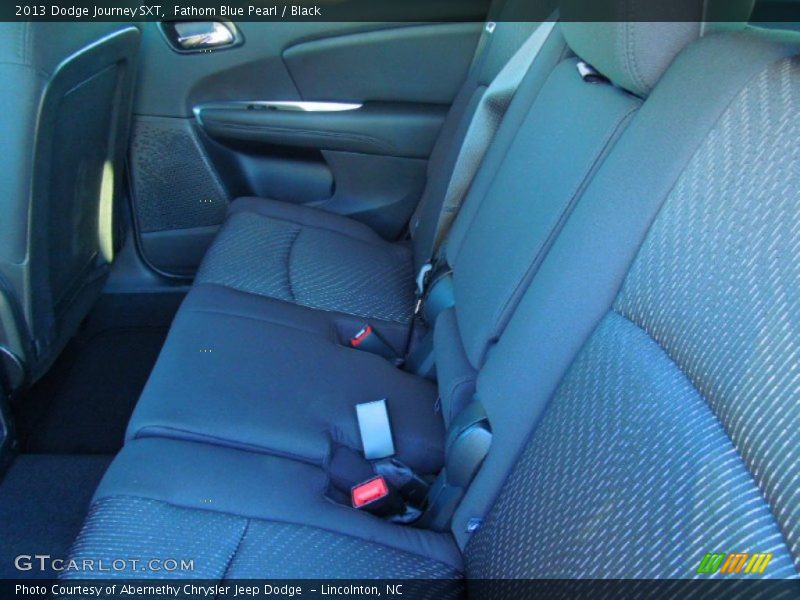 Fathom Blue Pearl / Black 2013 Dodge Journey SXT