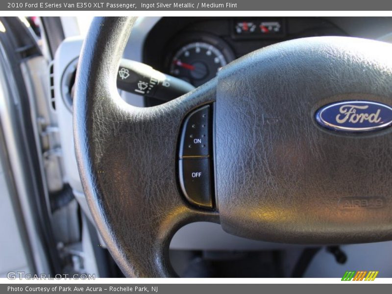Ingot Silver Metallic / Medium Flint 2010 Ford E Series Van E350 XLT Passenger