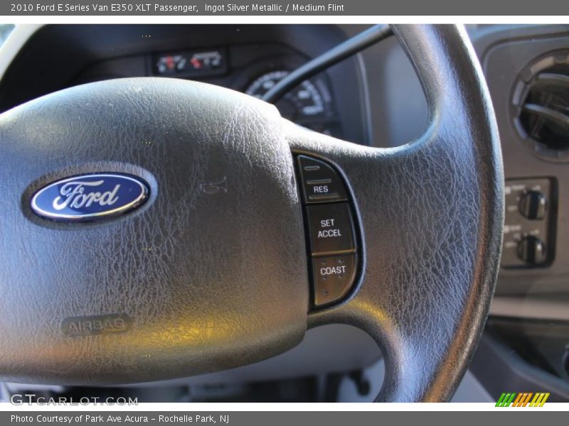 Ingot Silver Metallic / Medium Flint 2010 Ford E Series Van E350 XLT Passenger