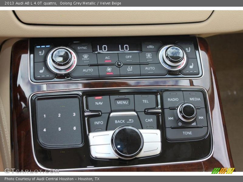 Controls of 2013 A8 L 4.0T quattro