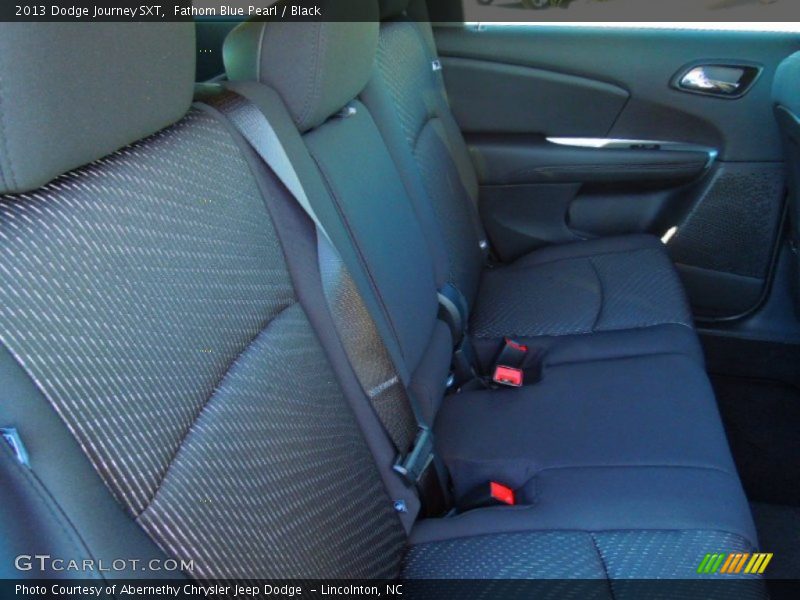 Fathom Blue Pearl / Black 2013 Dodge Journey SXT