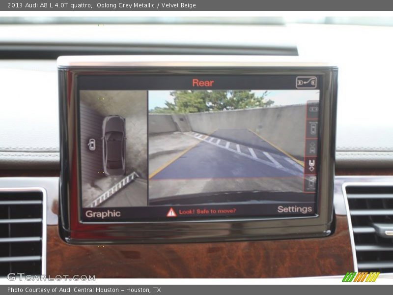 Oolong Grey Metallic / Velvet Beige 2013 Audi A8 L 4.0T quattro