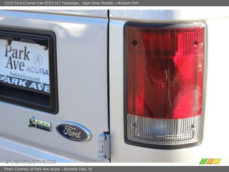 Ingot Silver Metallic / Medium Flint 2010 Ford E Series Van E350 XLT Passenger