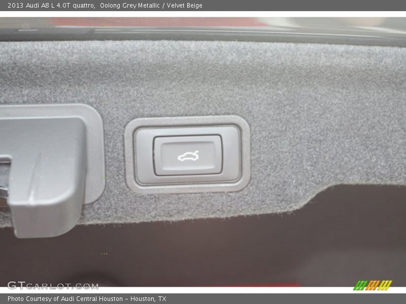 Oolong Grey Metallic / Velvet Beige 2013 Audi A8 L 4.0T quattro
