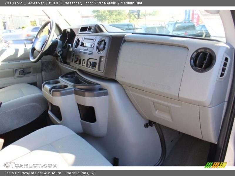 Ingot Silver Metallic / Medium Flint 2010 Ford E Series Van E350 XLT Passenger