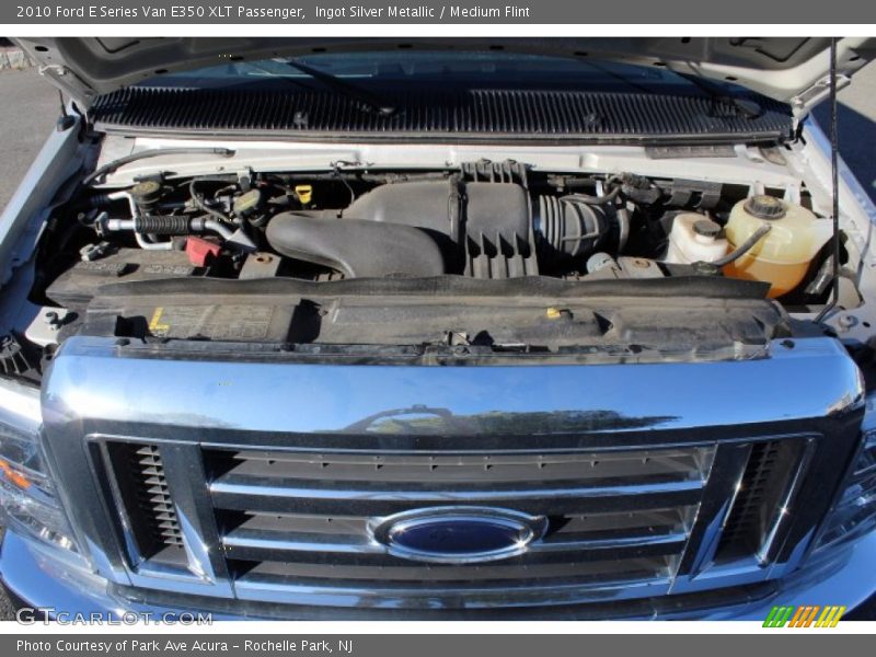 Ingot Silver Metallic / Medium Flint 2010 Ford E Series Van E350 XLT Passenger