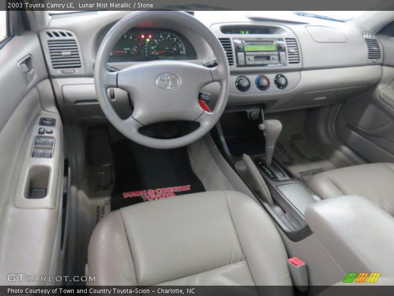 Lunar Mist Metallic / Stone 2003 Toyota Camry LE