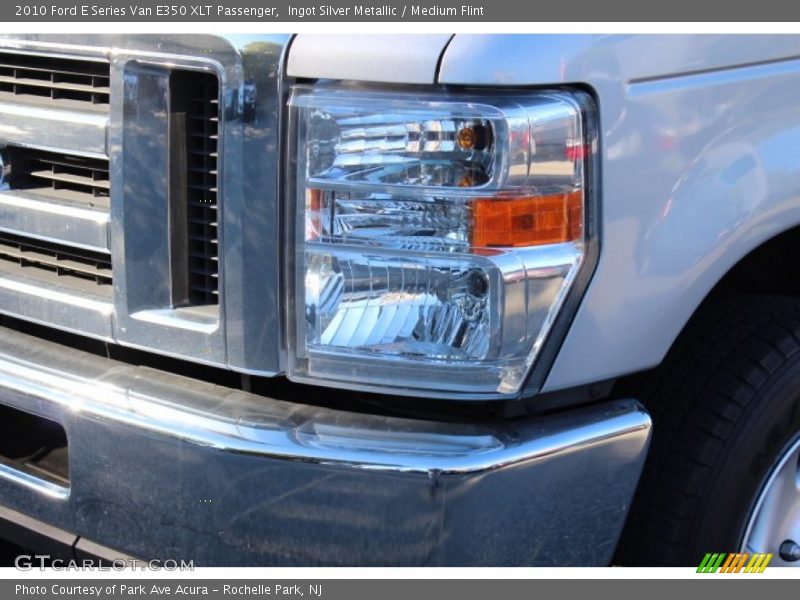 Ingot Silver Metallic / Medium Flint 2010 Ford E Series Van E350 XLT Passenger