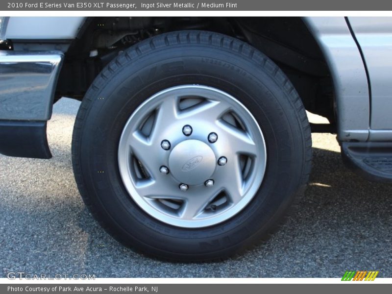Ingot Silver Metallic / Medium Flint 2010 Ford E Series Van E350 XLT Passenger