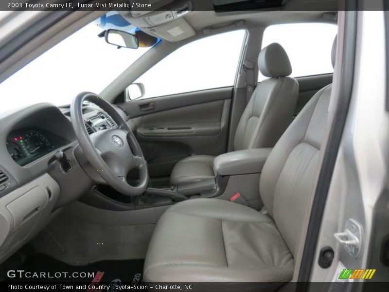 Lunar Mist Metallic / Stone 2003 Toyota Camry LE