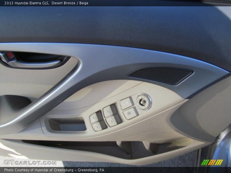 Desert Bronze / Beige 2013 Hyundai Elantra GLS