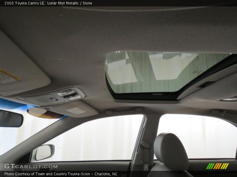 Lunar Mist Metallic / Stone 2003 Toyota Camry LE