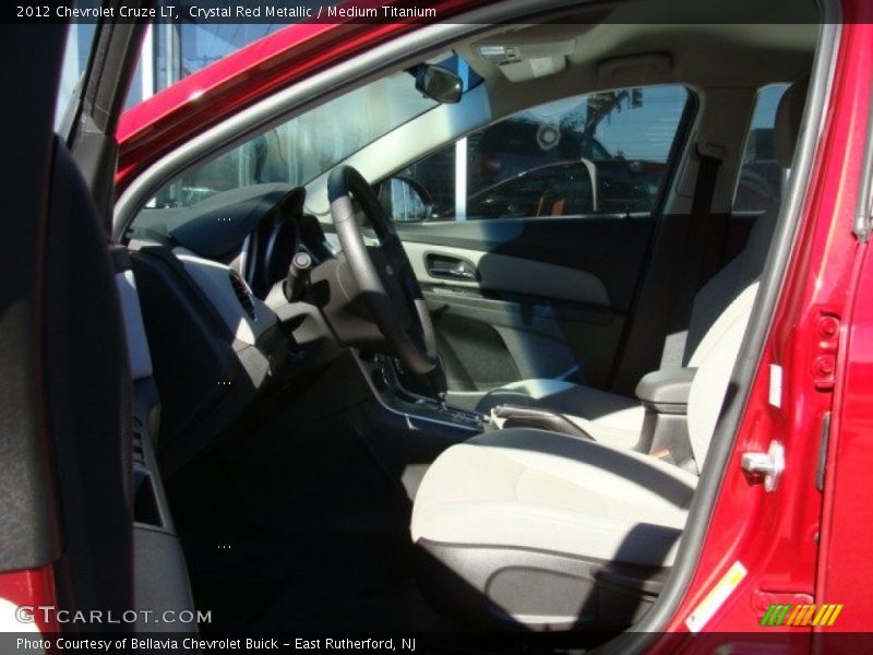 Crystal Red Metallic / Medium Titanium 2012 Chevrolet Cruze LT