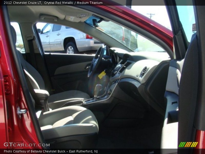Crystal Red Metallic / Medium Titanium 2012 Chevrolet Cruze LT