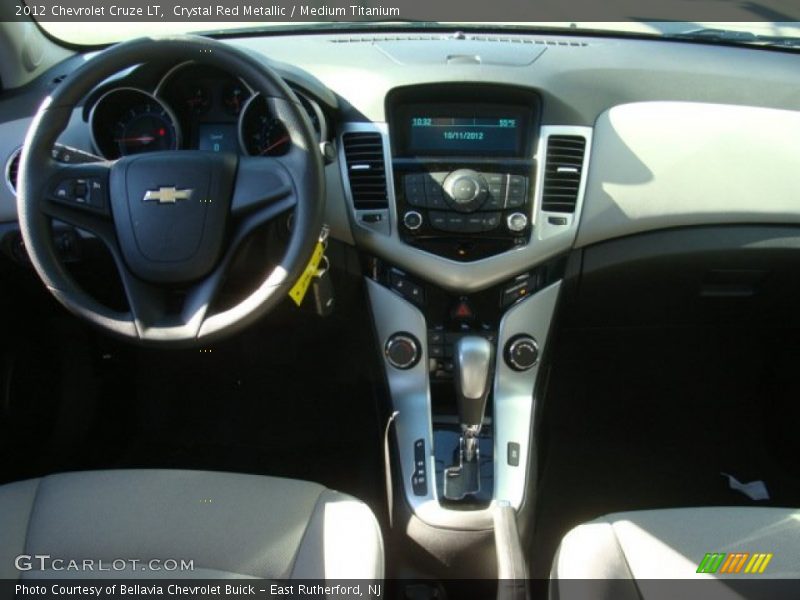Crystal Red Metallic / Medium Titanium 2012 Chevrolet Cruze LT