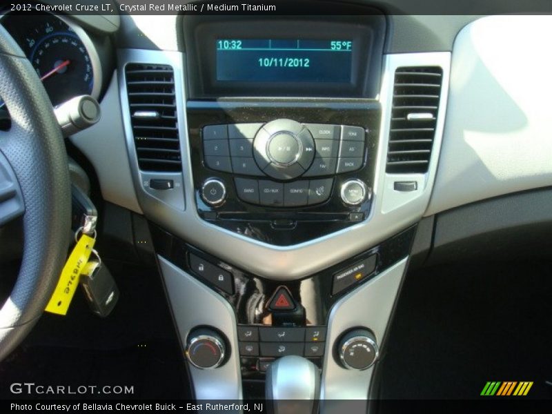 Crystal Red Metallic / Medium Titanium 2012 Chevrolet Cruze LT