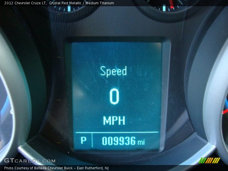 Crystal Red Metallic / Medium Titanium 2012 Chevrolet Cruze LT