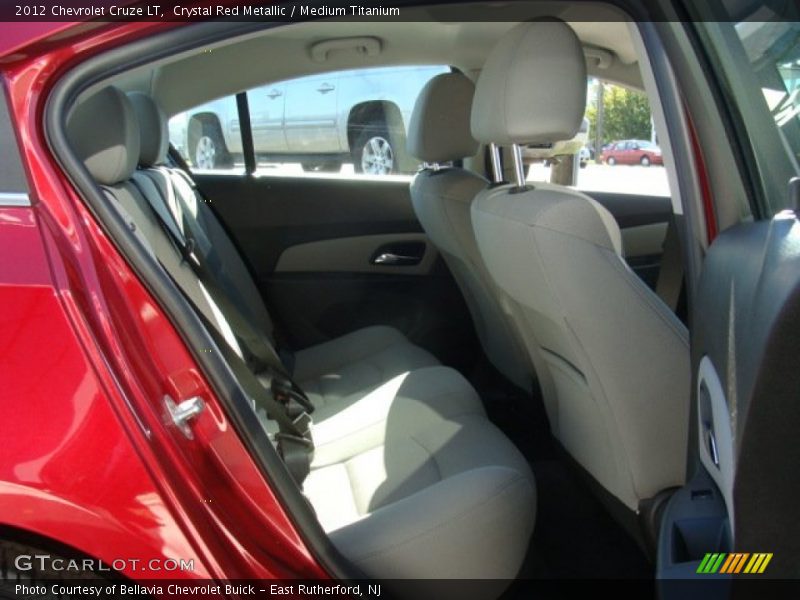 Crystal Red Metallic / Medium Titanium 2012 Chevrolet Cruze LT