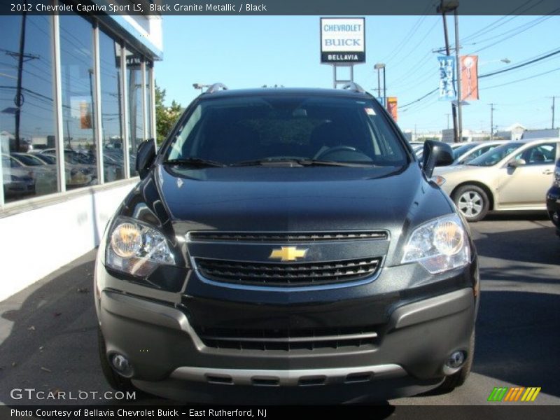Black Granite Metallic / Black 2012 Chevrolet Captiva Sport LS
