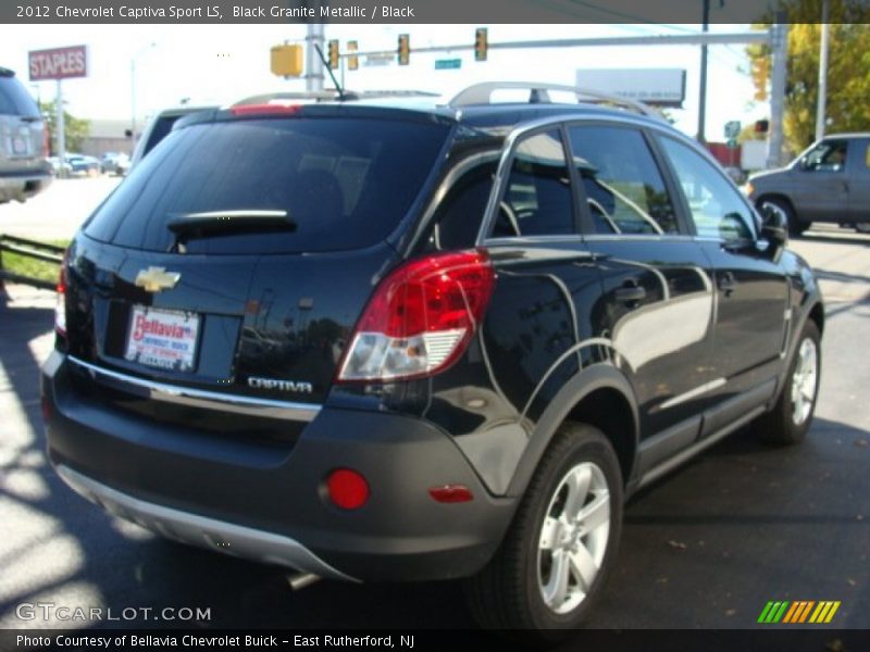 Black Granite Metallic / Black 2012 Chevrolet Captiva Sport LS
