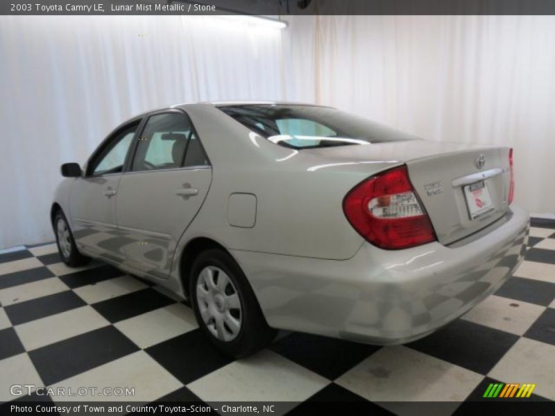 Lunar Mist Metallic / Stone 2003 Toyota Camry LE