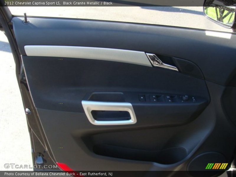 Black Granite Metallic / Black 2012 Chevrolet Captiva Sport LS