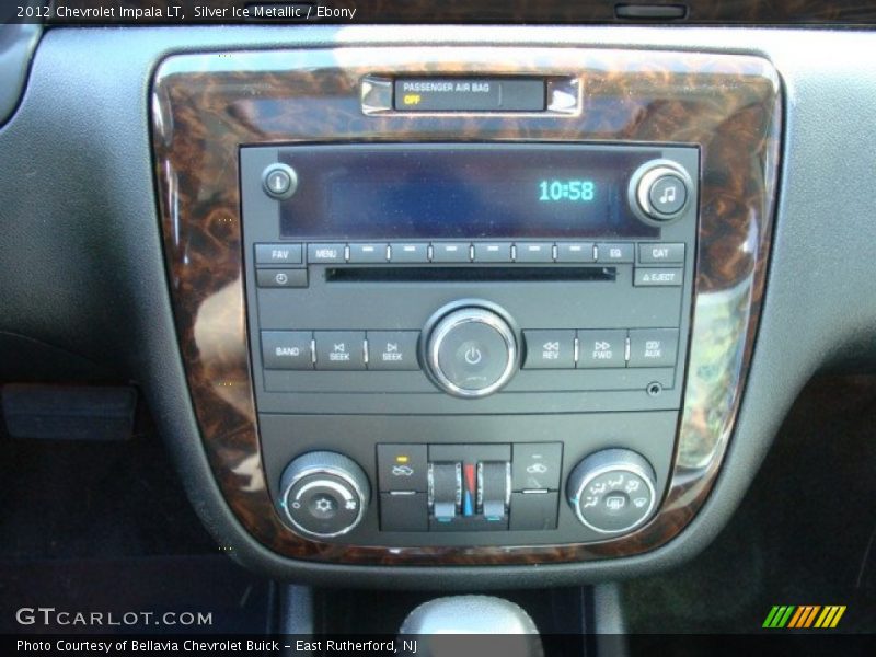 Silver Ice Metallic / Ebony 2012 Chevrolet Impala LT